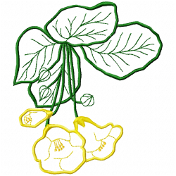 Flowers And Tree Embroidery Design 3 Flowers And Tree Embroidery Design 3